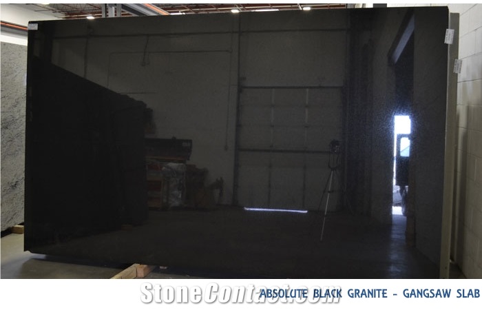 Absolute Black Granite Slabs