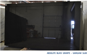 Absolute Black Granite Slabs