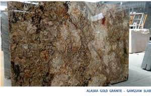 Alaska Gold Granite Slabs