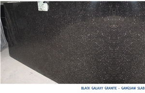 Black Galaxy Granite Slabs