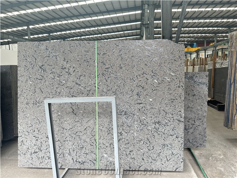 Dark Goose Gray Granite Tiles Slabs