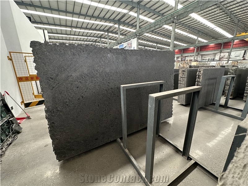 Dark Goose Gray Granite Tiles Slabs