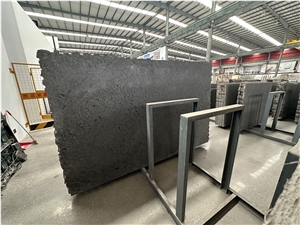 Dark Goose Gray Granite Tiles Slabs