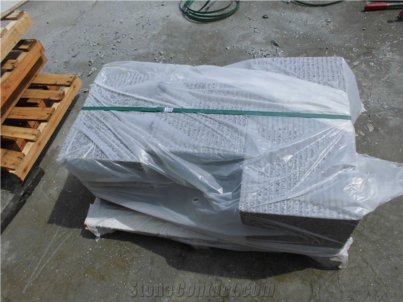 G603 Granite Flower Pots, Grey Granite Garden Planters