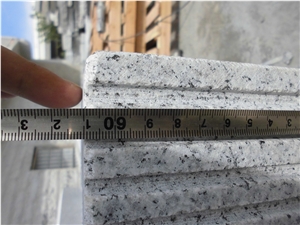 G603 Granite Flower Pots, Grey Granite Garden Planters