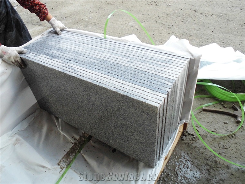 G603 Granite Tiles ,Thick Slabs,Grey Granite Floor Tiles