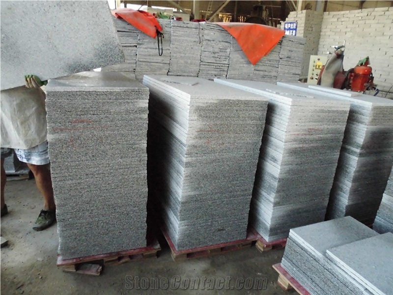 G603 Granite Tiles ,Thick Slabs,Grey Granite Floor Tiles