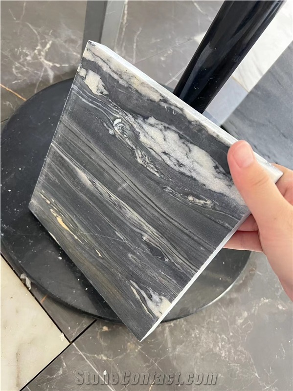 Iran River Galaxy Brown Marble Luxury Slab Tile