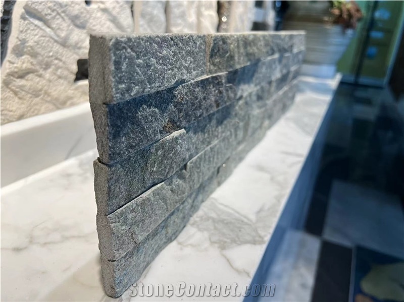 Natural Stone Cultural Stone Black Veneer Wall Sparkle