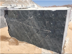 3D Black Marble Blocks