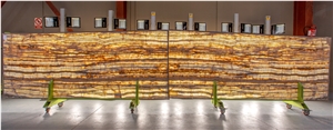 Esmeralda Light Onyx Slabs