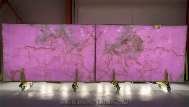 Lilac Onyx Slabs