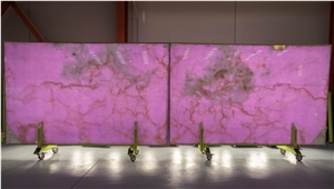 Lilac Onyx Slabs