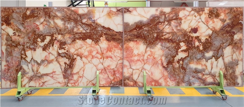 Red Onyx Slabs
