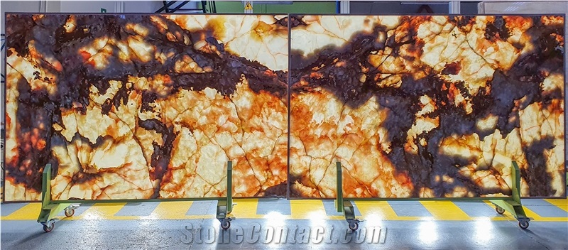 Red Onyx Slabs