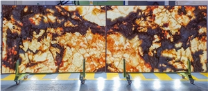 Red Onyx Slabs