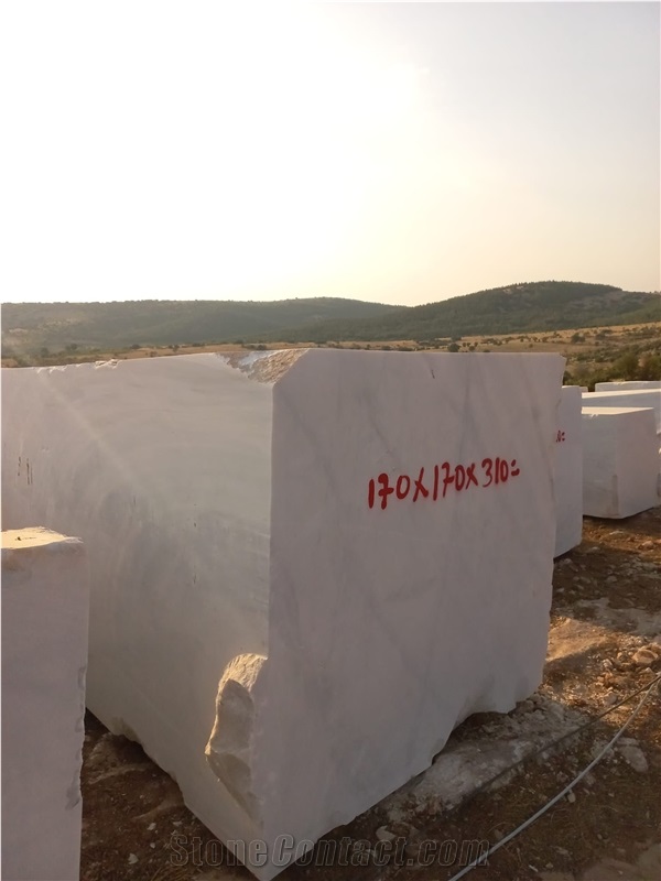 White Marble Blocks