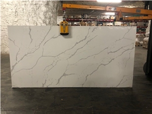 Calacatta Quartz Slabs 2Cm And 3Cm