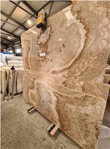 Blaze Onyx Polished 2Cm Translucent Slabs