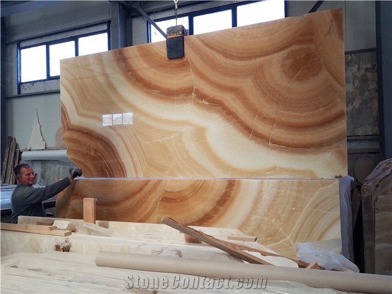 Greek Lava Onyx Polished 2Cm Translucent Slabs