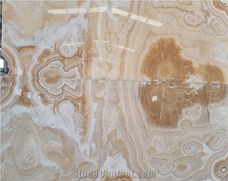 Inferno Onyx Polished 2Cm Translucent Slabs