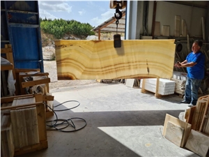 Morning Star Onyx Polished Translucent 2Cm Slabs