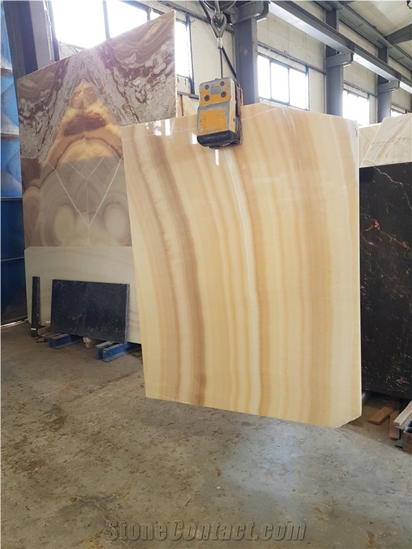 Orion Onyx Polished 2Cm Translucent Slabs
