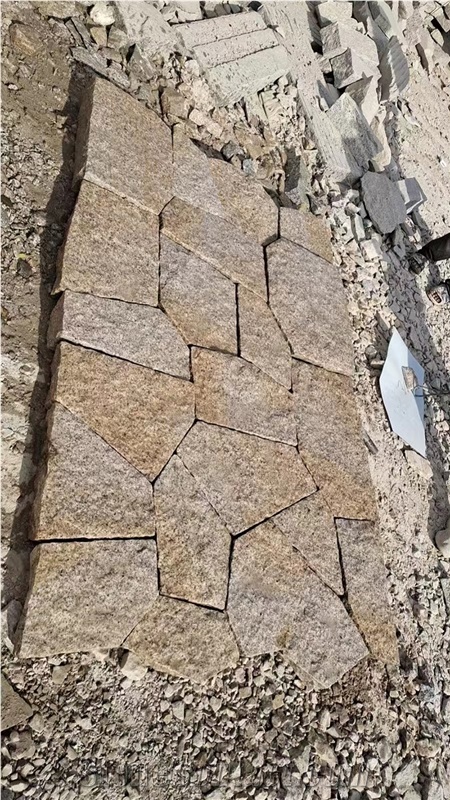 G682 Granite Flagstone Walkway Pavers/Flooring/Tiles