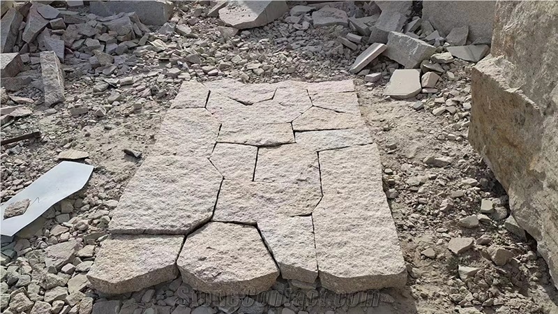 G682 Granite Flagstone Walkway Pavers/Flooring/Tiles