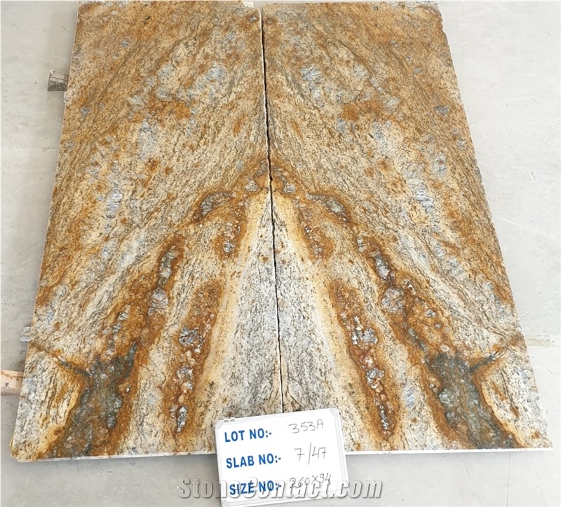 Armani Gold Granite Tiles & Slabs
