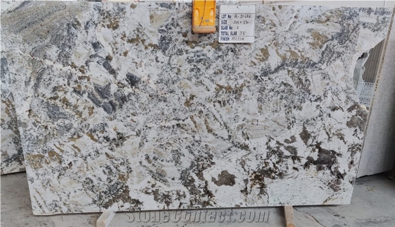 Azul White Granite Slabs