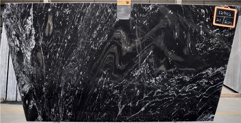 Black Marquino Granite Slabs & Tiles
