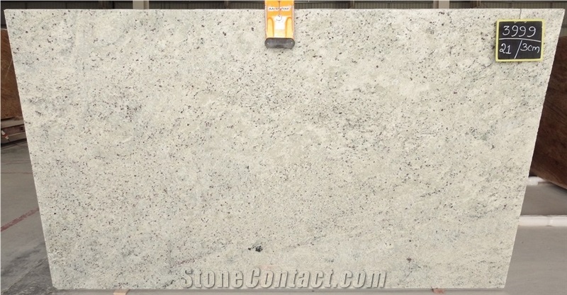 Colonial White Granite Slabs