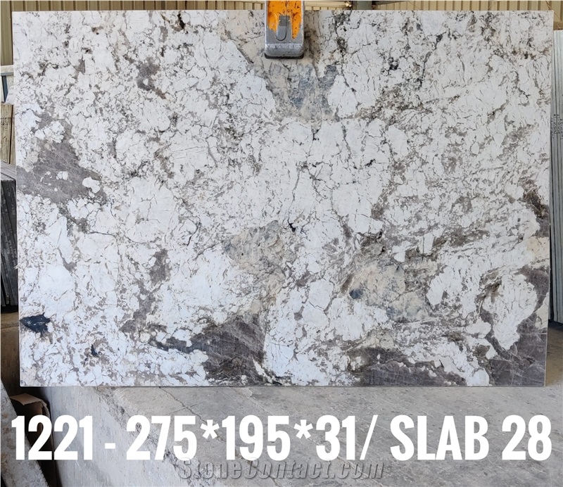 Cristallo White Granite Tiles & Slabs
