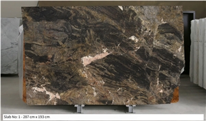 Exotic Carob Brown India Granite Slabs