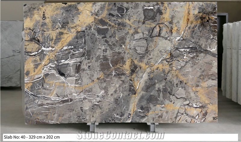 Grey Exoitca Granite Slabs