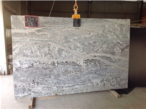 Monte Cristo Granite Slabs, India White Granite