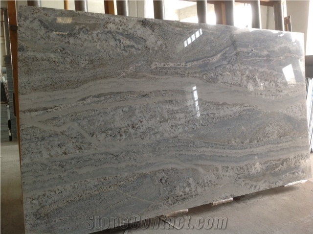 Monte Cristo Granite Slabs, India White Granite