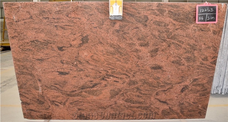 Multicolor Red Granite Slabs