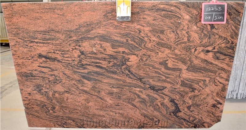 Multicolor Red Granite Slabs