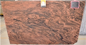 Multicolor Red Granite Slabs