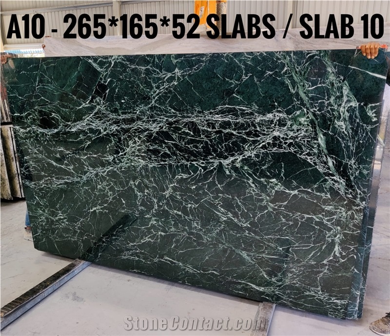 Spider Green Marble Tiles & Slabs