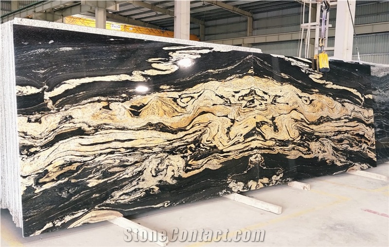 Titanium Gold Granite Tiles & Slabs