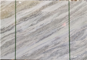 Mediterranean Blue Quartzite Honeycomb Backing Stone Slab