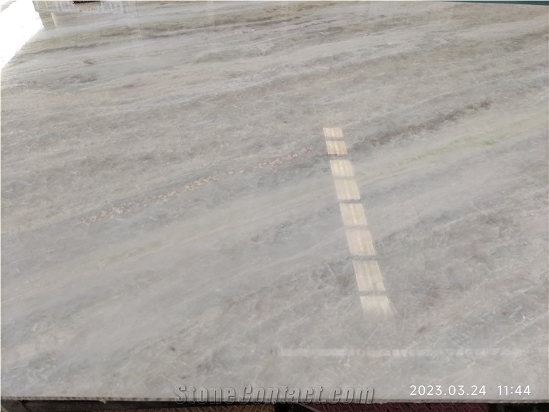 Mediterranean Blue Quartzite Honeycomb Backing Stone Slab