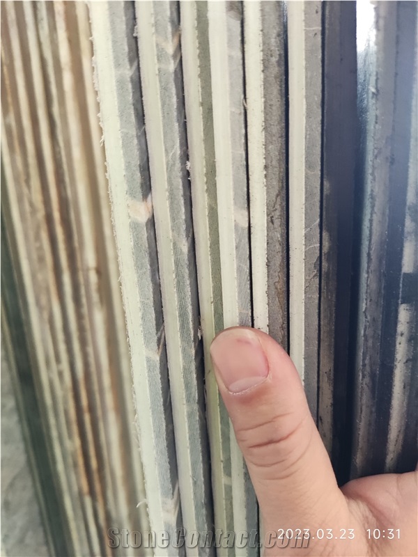 Victoria Grey Marble Honeycomb Backing Panels