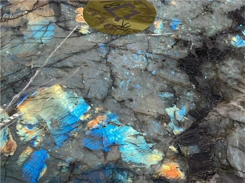 Blue Labradorite Granite Tile