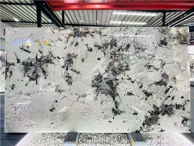 Brazil Autumn Splendor Granite Slab For Home Decor Luxury