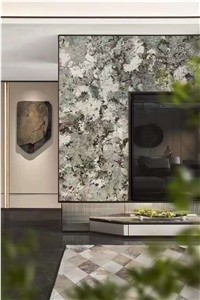 Brazil Autumn Splendor Granite Slab For Home Decor Luxury