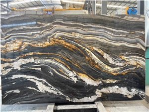 Brazil Golden Night  Quartzite Slabs